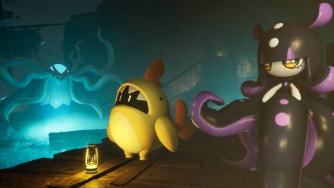 Pals in Palworld's Tides of Terraria update