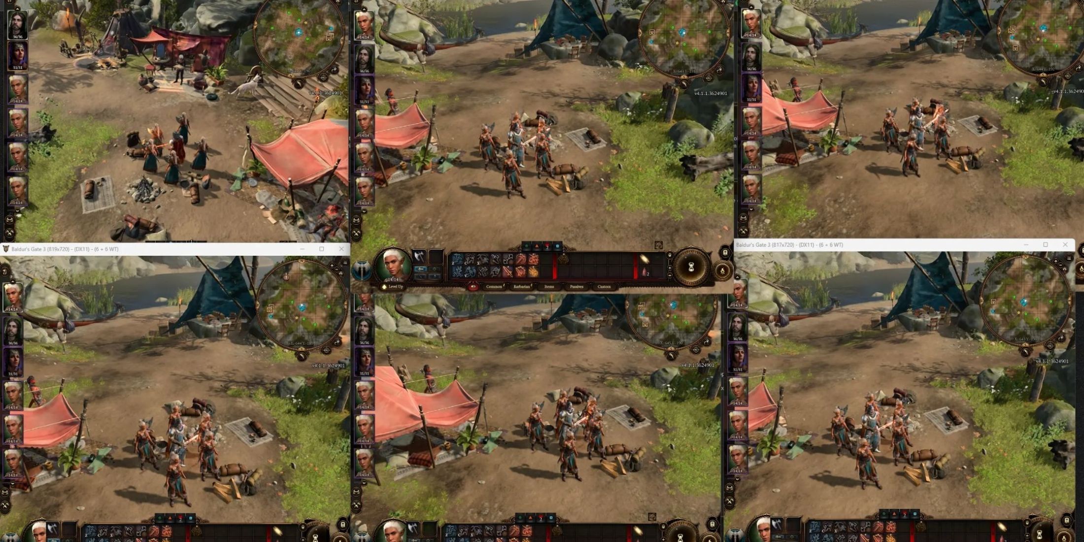 Partigränsen Begone Baldur's Gate 3