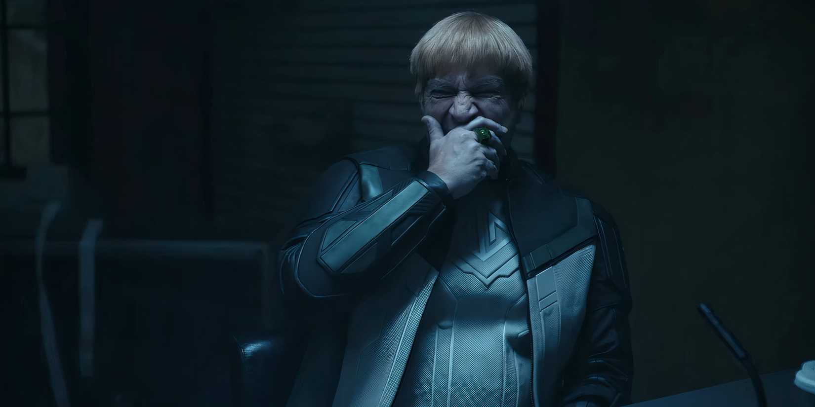 Nathan Fillion as Guy Gardner Green Lantern in Peacemaker