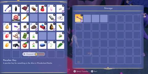 Peculiar Key in Disney Dreamlight Valley