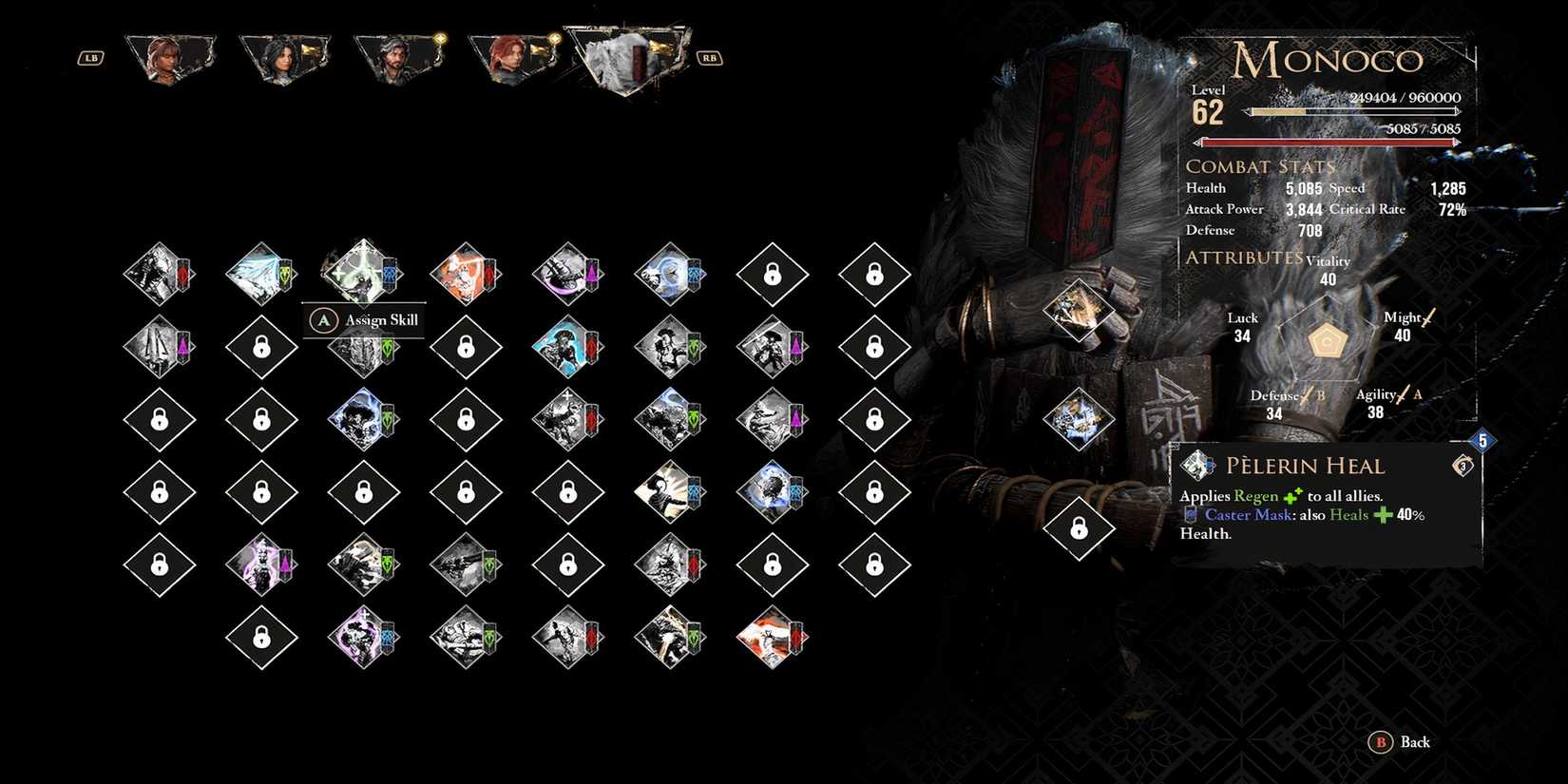 Pelerin Heal in Clair Obscur Expedition 33