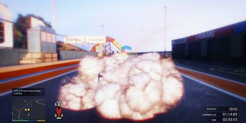 Pit Stop Open Wheel Race - GTA Online