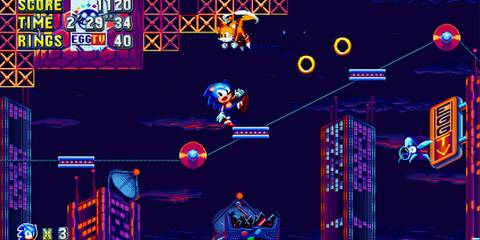 Playing as Tails and Sonic in Sonic Mania