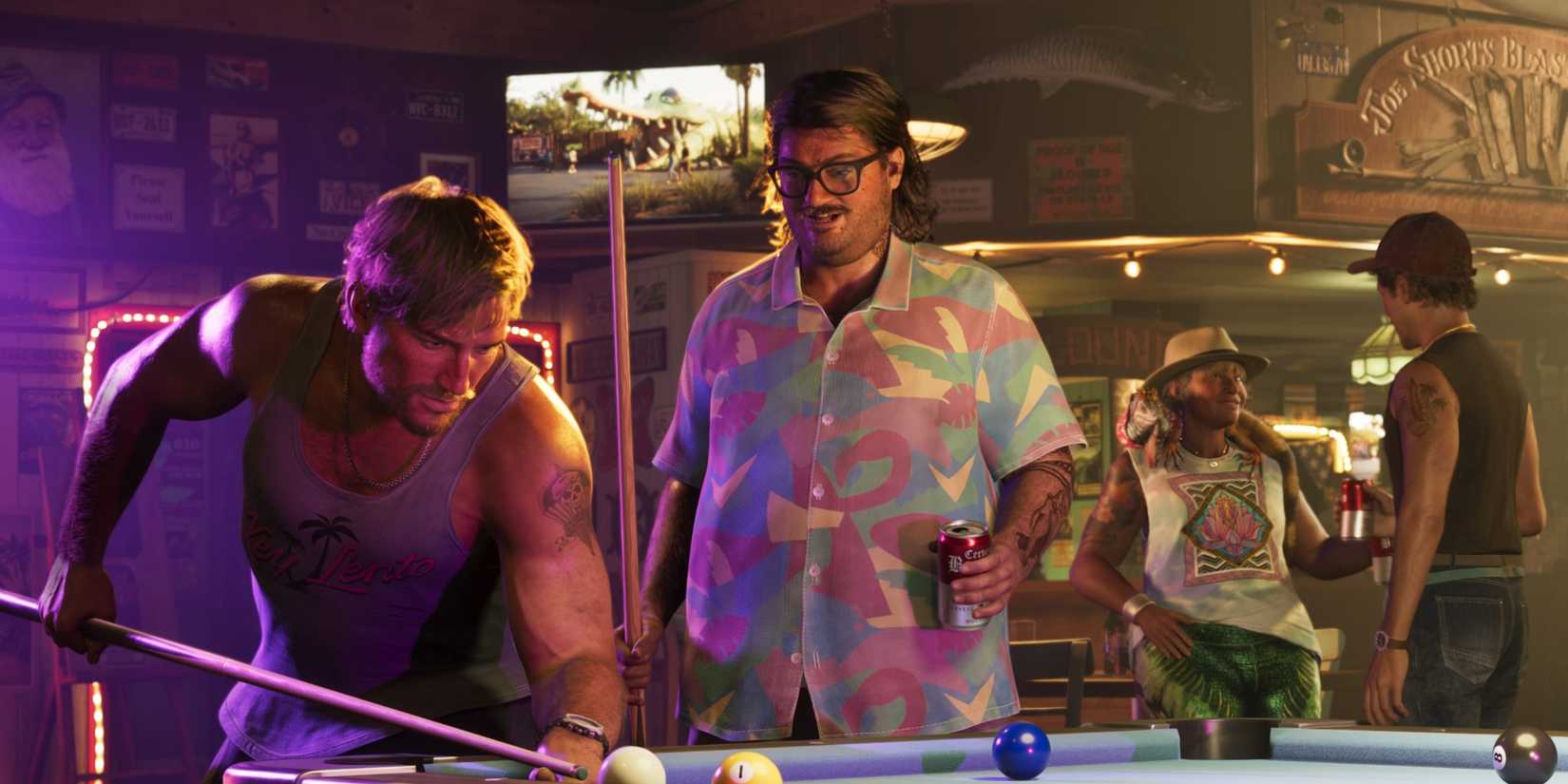 Playing pool in Grand Theft Auto 6