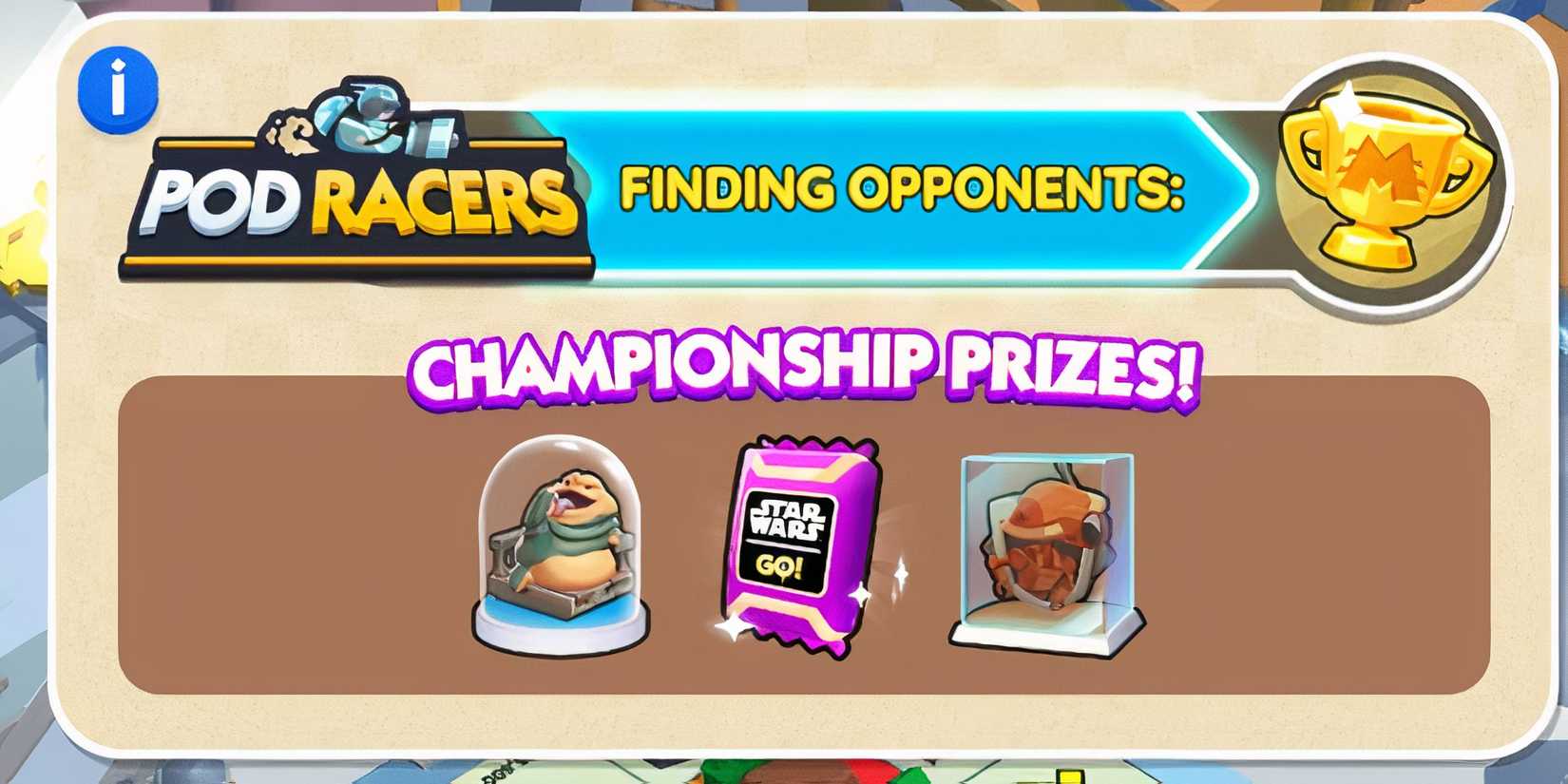 pod racers monopoly go