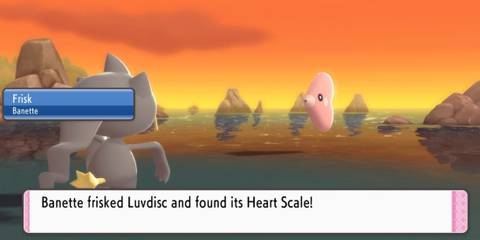 pokemon brilliant diamond and shining pearl banette luvdisc