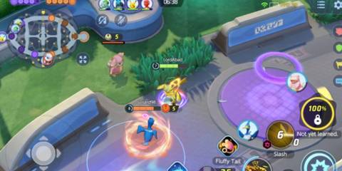 Pokemon unite gameplay