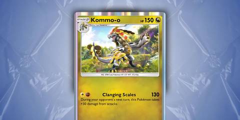 kommo-o in pokemon tcg pocket.