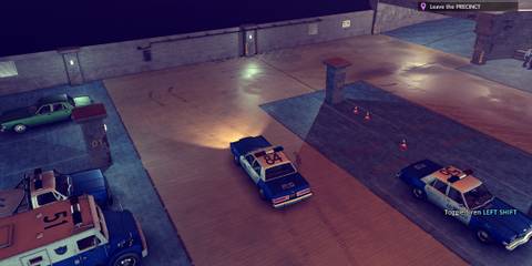 Police Cruiser Rear - The Precinct