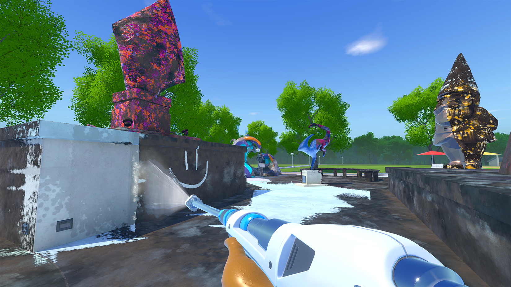 powerwash simulator final update Sculpture Park