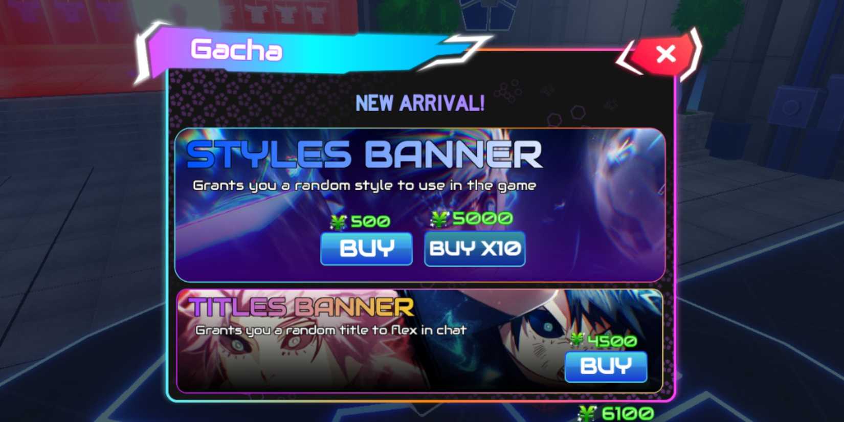 Project Egoist Styles