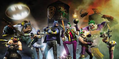 Promo art featuring characters in Gotham City Imposters