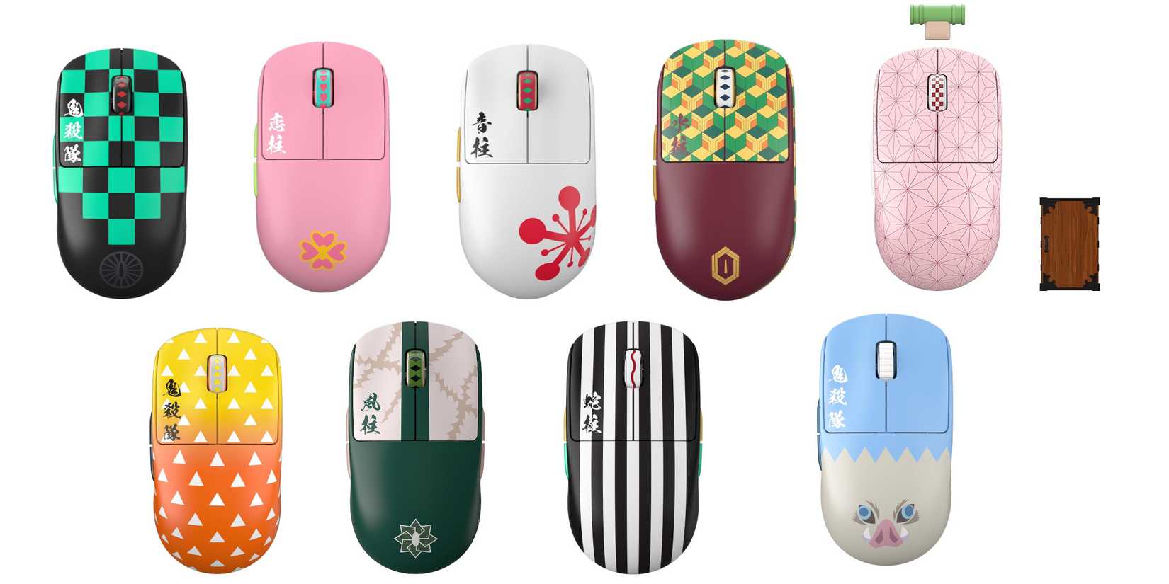 Pulsar x Demon Slayer X2 V2 Medium Wireless Gaming Mouses