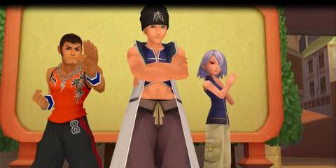 Raijin, Seifer, and Fuu in Kingdom Hearts 2