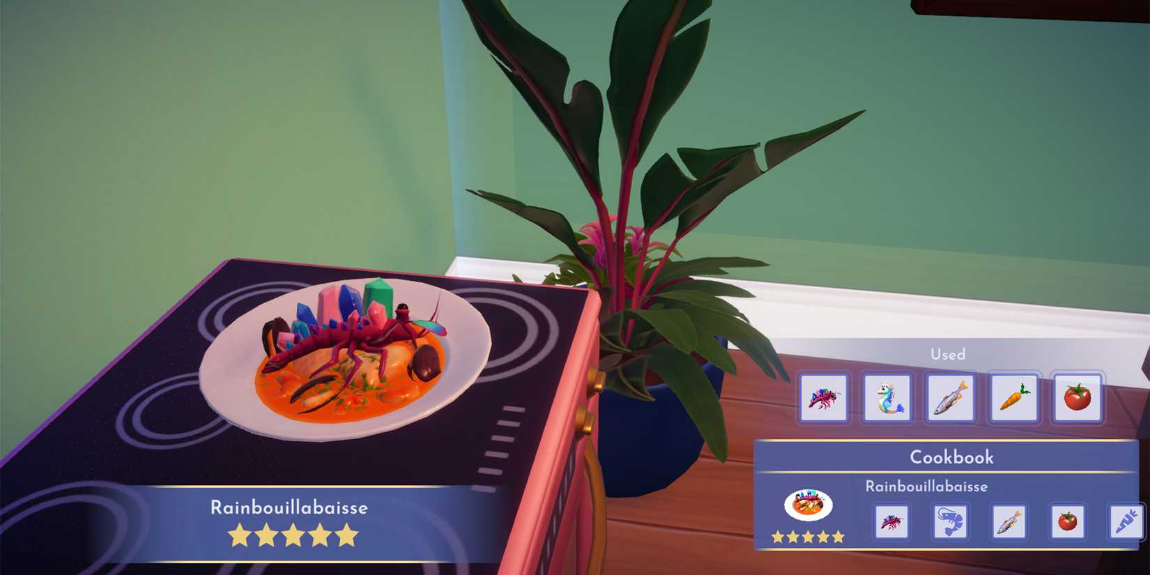 rainbouillabaisse in ddv disney dreamlight valley