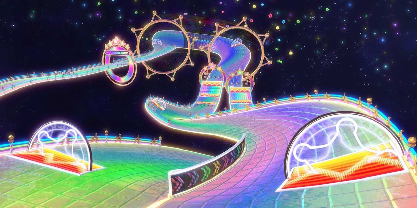 rainbow road wii