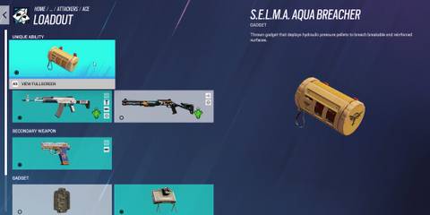 Rainbow Six Siege - Ace Loadout(1)