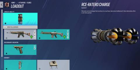 Rainbow Six Siege - Flores Loadout