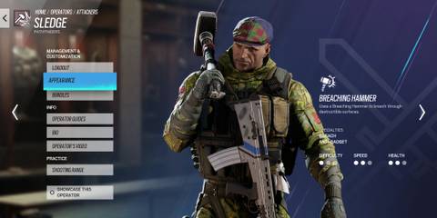 Rainbow Six Siege - Sledge