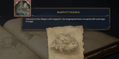 Rampant Dugbog Infamous Foe in Hogwarts Legacy