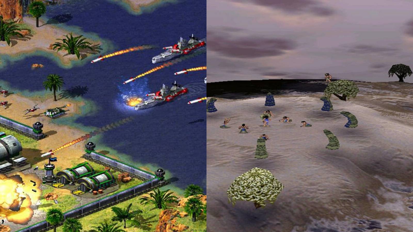 Red Alert 2 and Populous