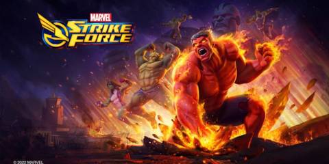 Red Hulk Promo Marvel Strike Force