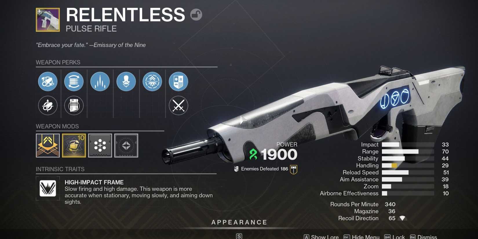 Relentless Destiny 2 PvP