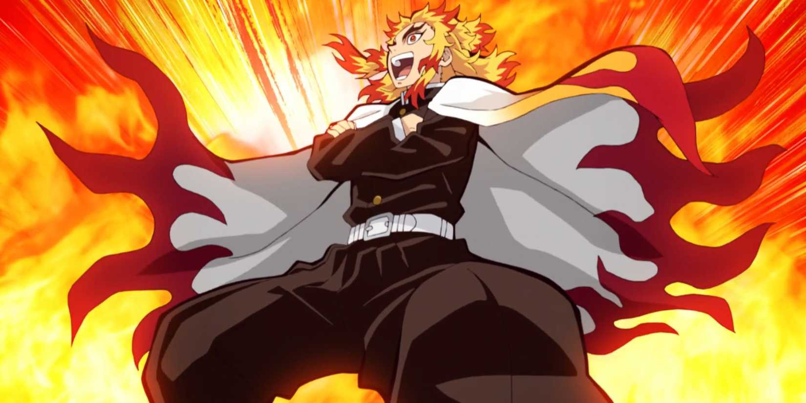 Explosive personality of the rengoku - a demon killer