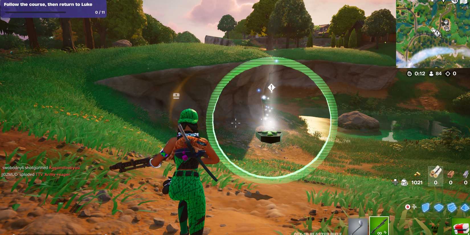 repeat course luke fortnite