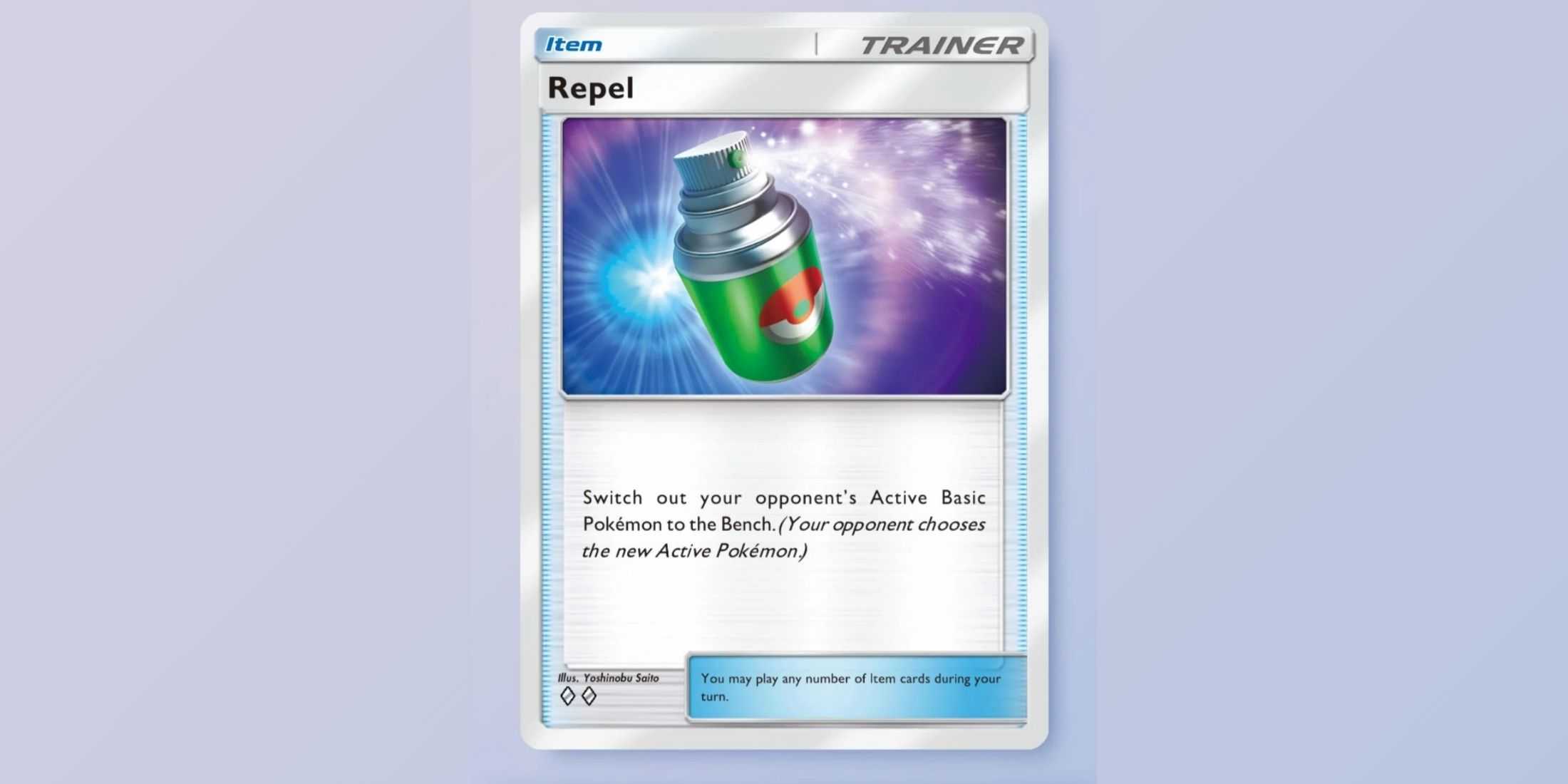 repel pokemon card Heal Item Card
