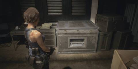 Resident Evil 3 Jill storage