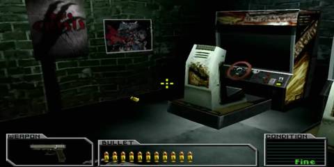 Resident Evil Survivor Arcade machine