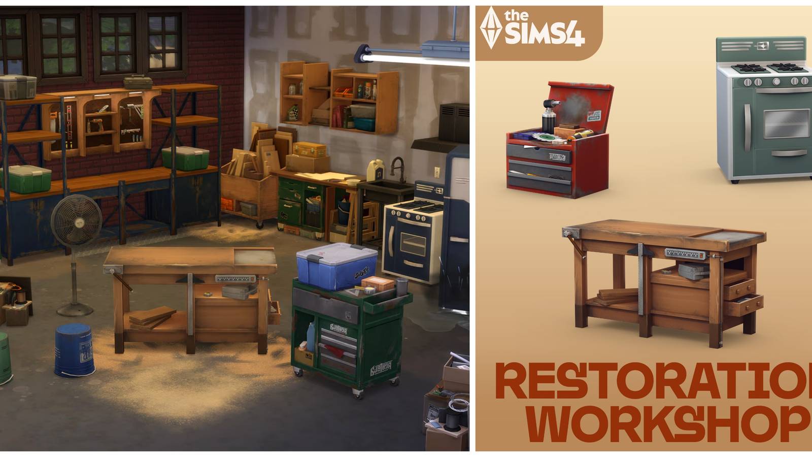 restoration workshop the sims 4
