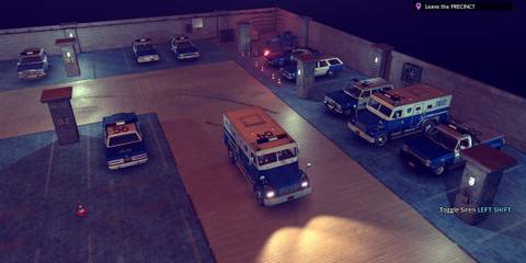 Riot Van Front - The Precinct