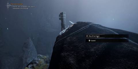 ripping off fore-dweller's finger in tained grail the fall of avalon