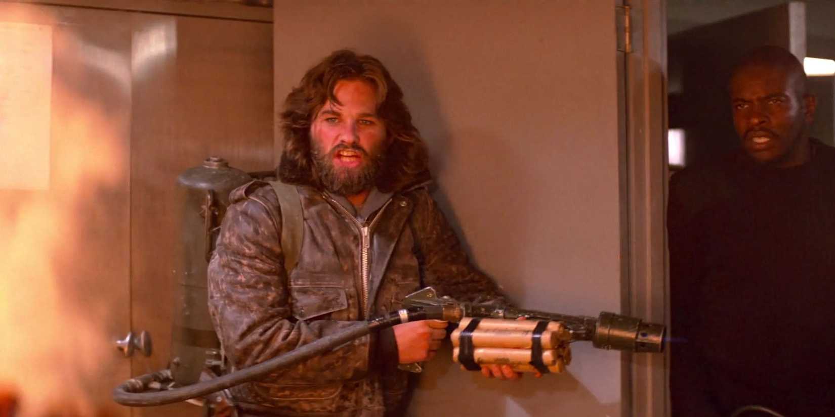 RJ in an iconic scene from The Thing