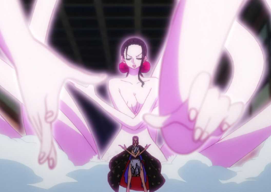 Robin reveals her Gigante Fleur technique - One Piece