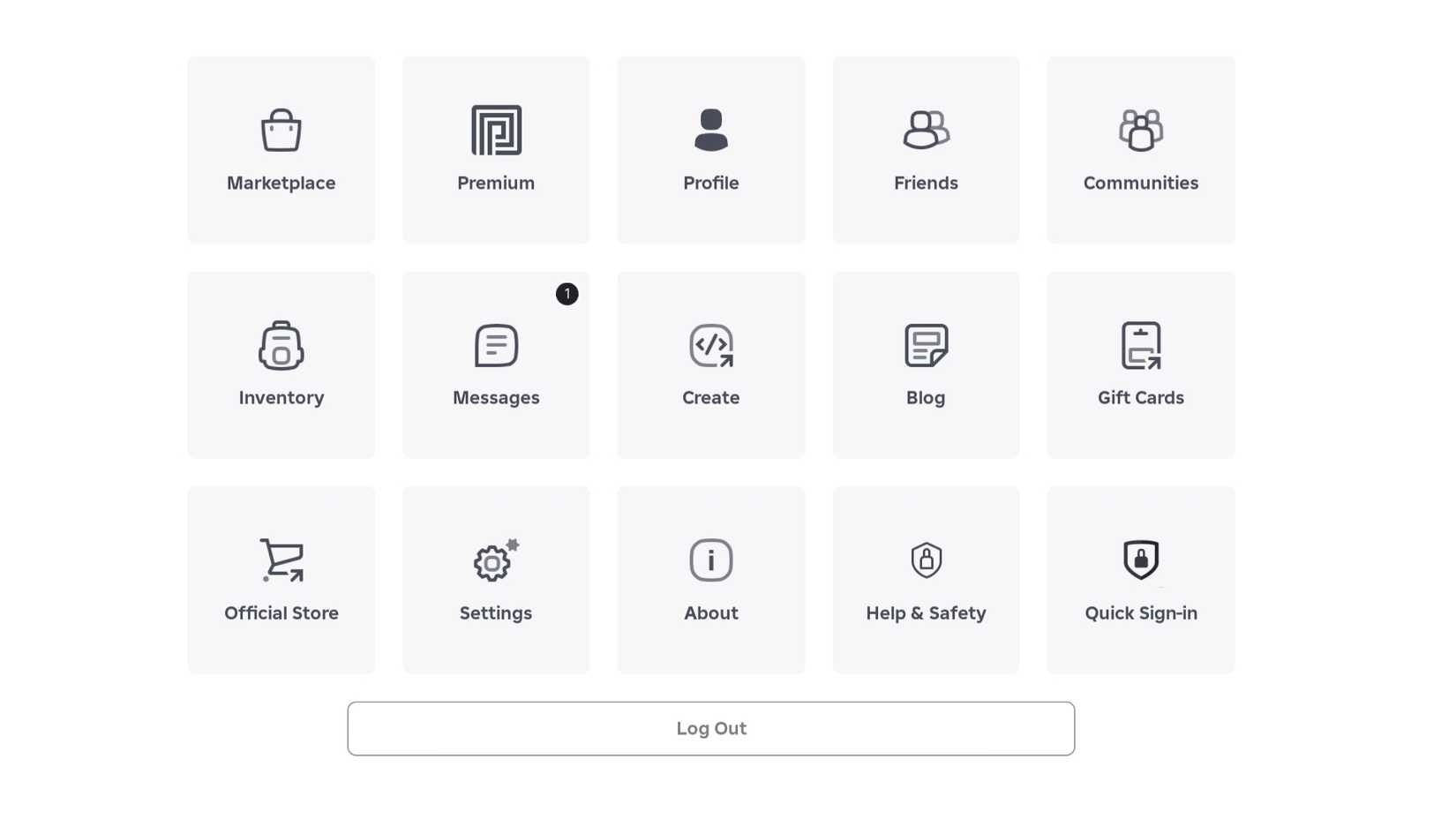 roblox premium option