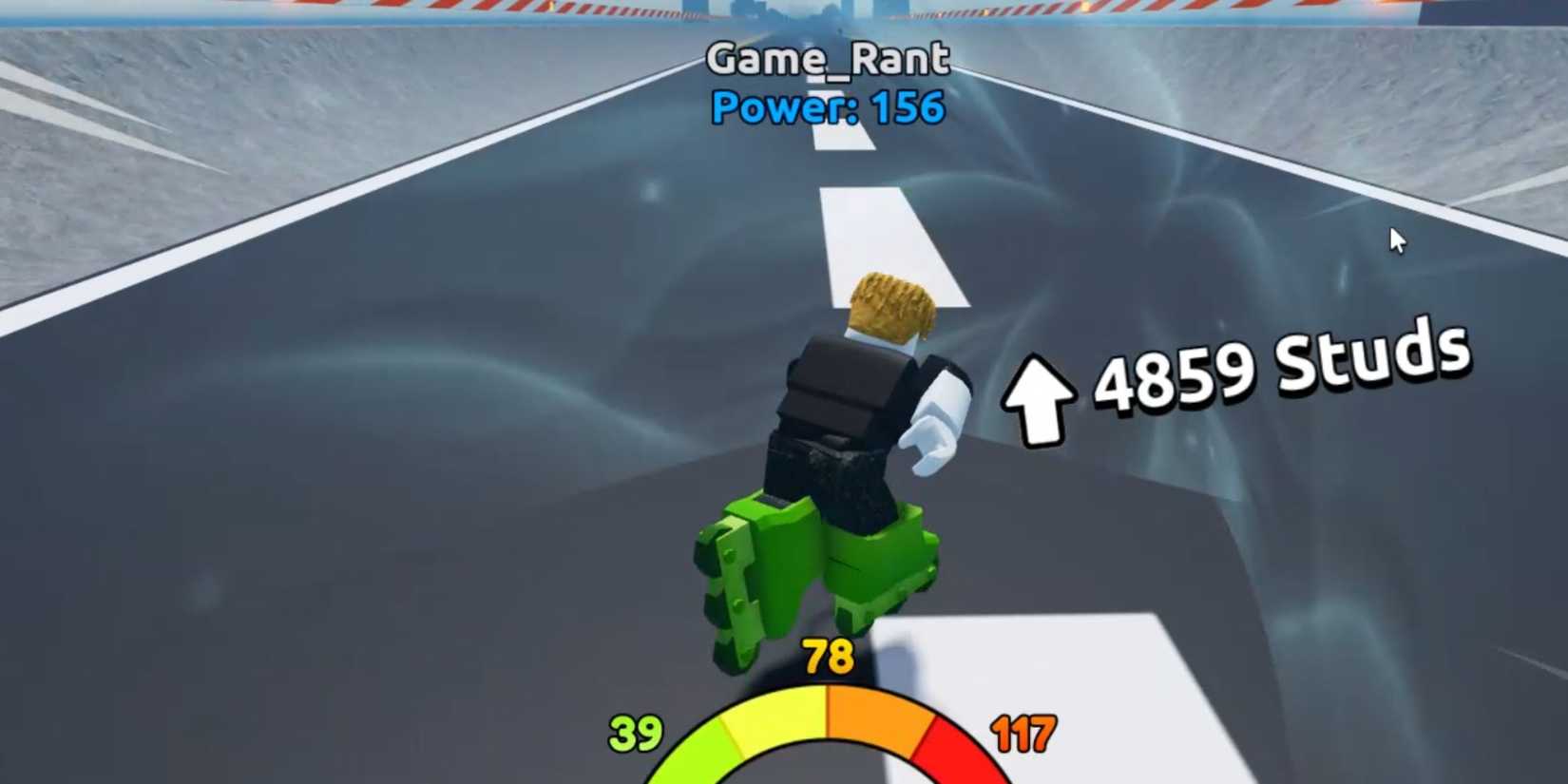 Roller Training player