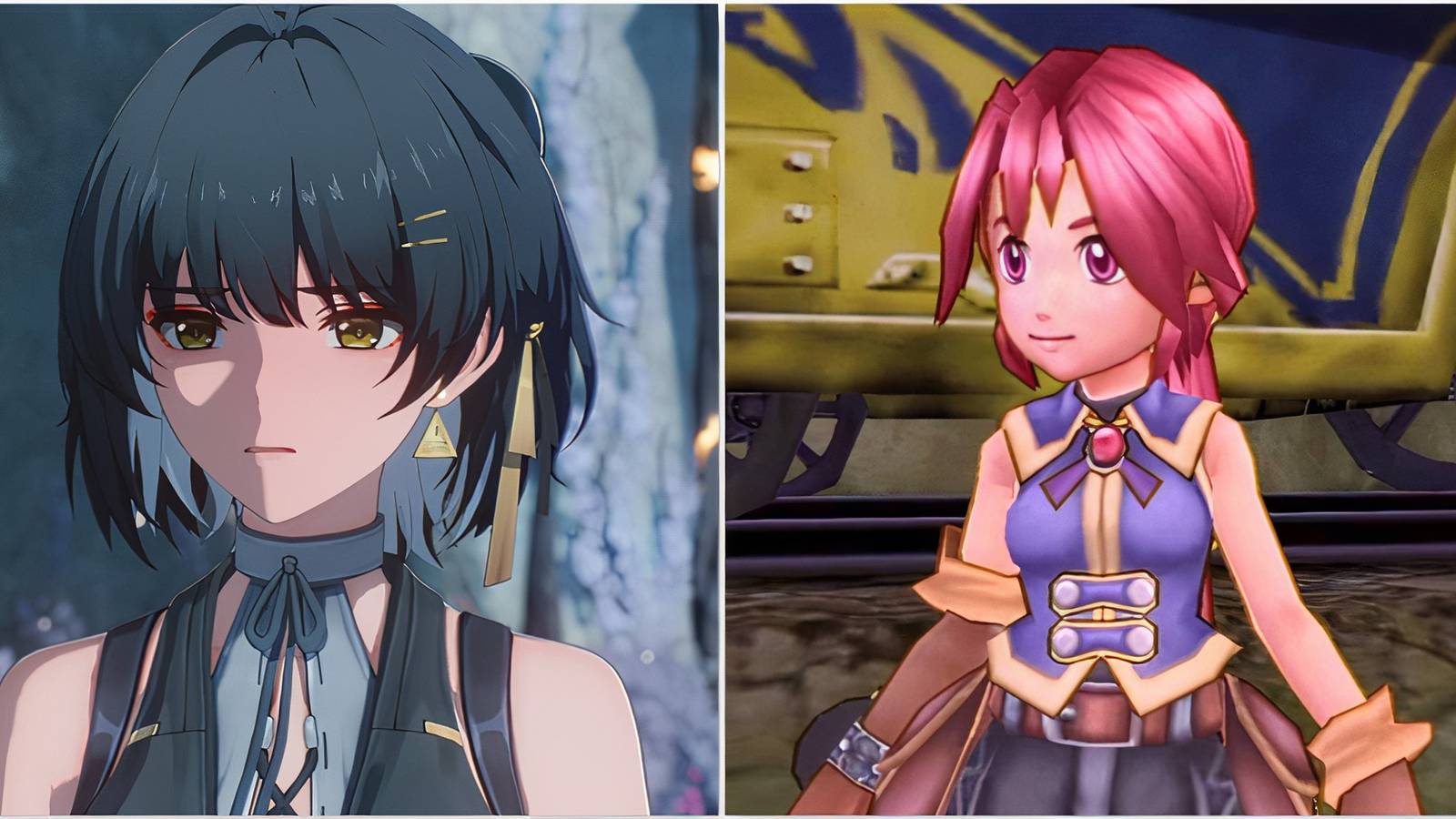 Rover in Wuthering Waves and Monica in Dark Cloud 2