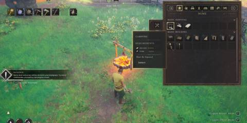 RuneScape Dragonwilds campfire