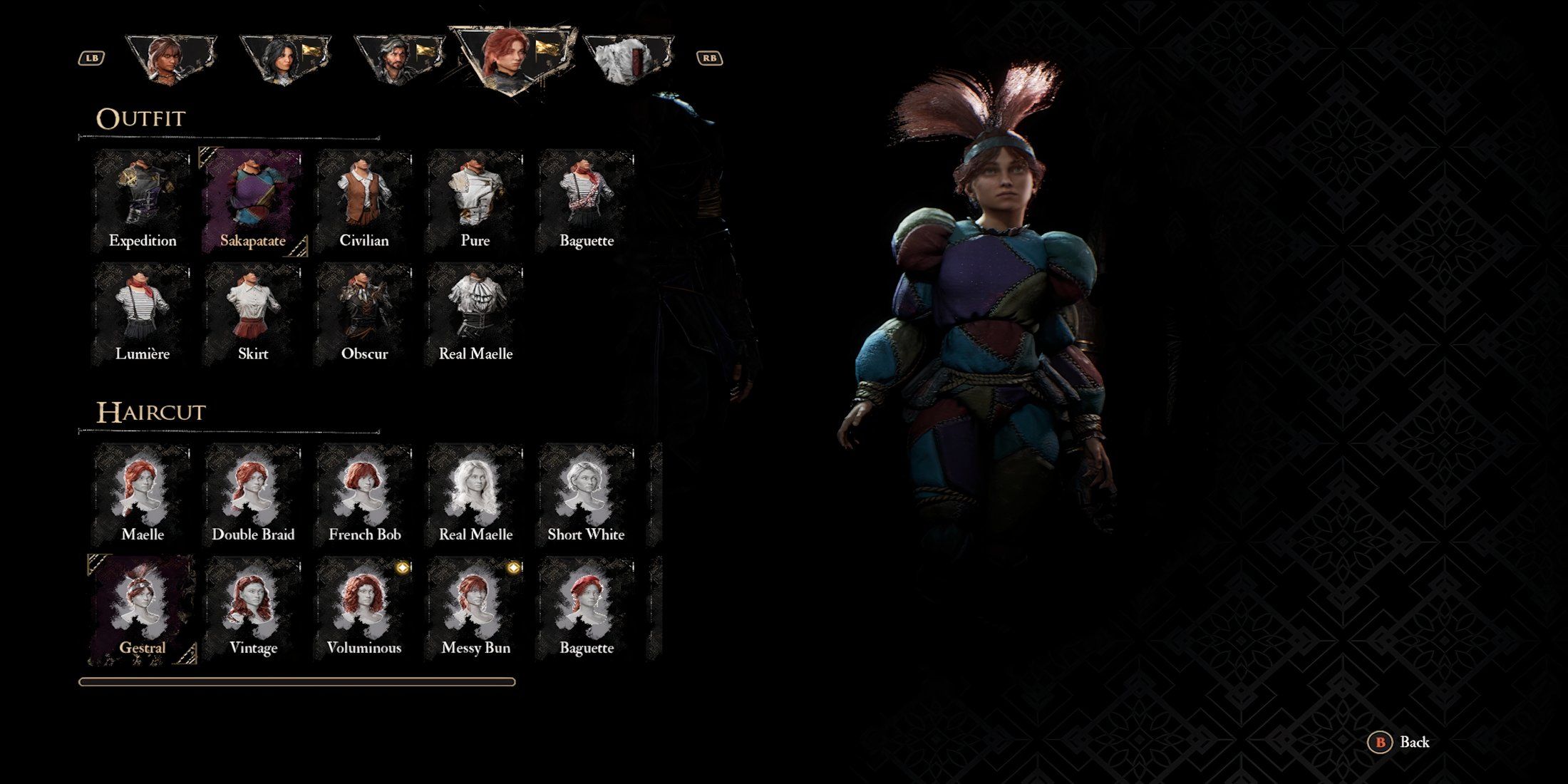 Sakatate -costume in Clair Obscur Expedition 33