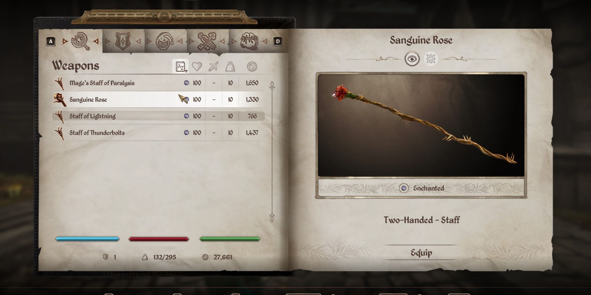 Anguine Grai Grairing restored