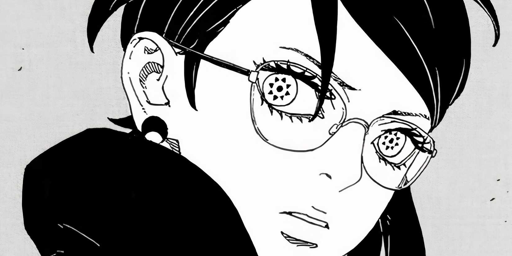 Sarada activates her Mangekyo