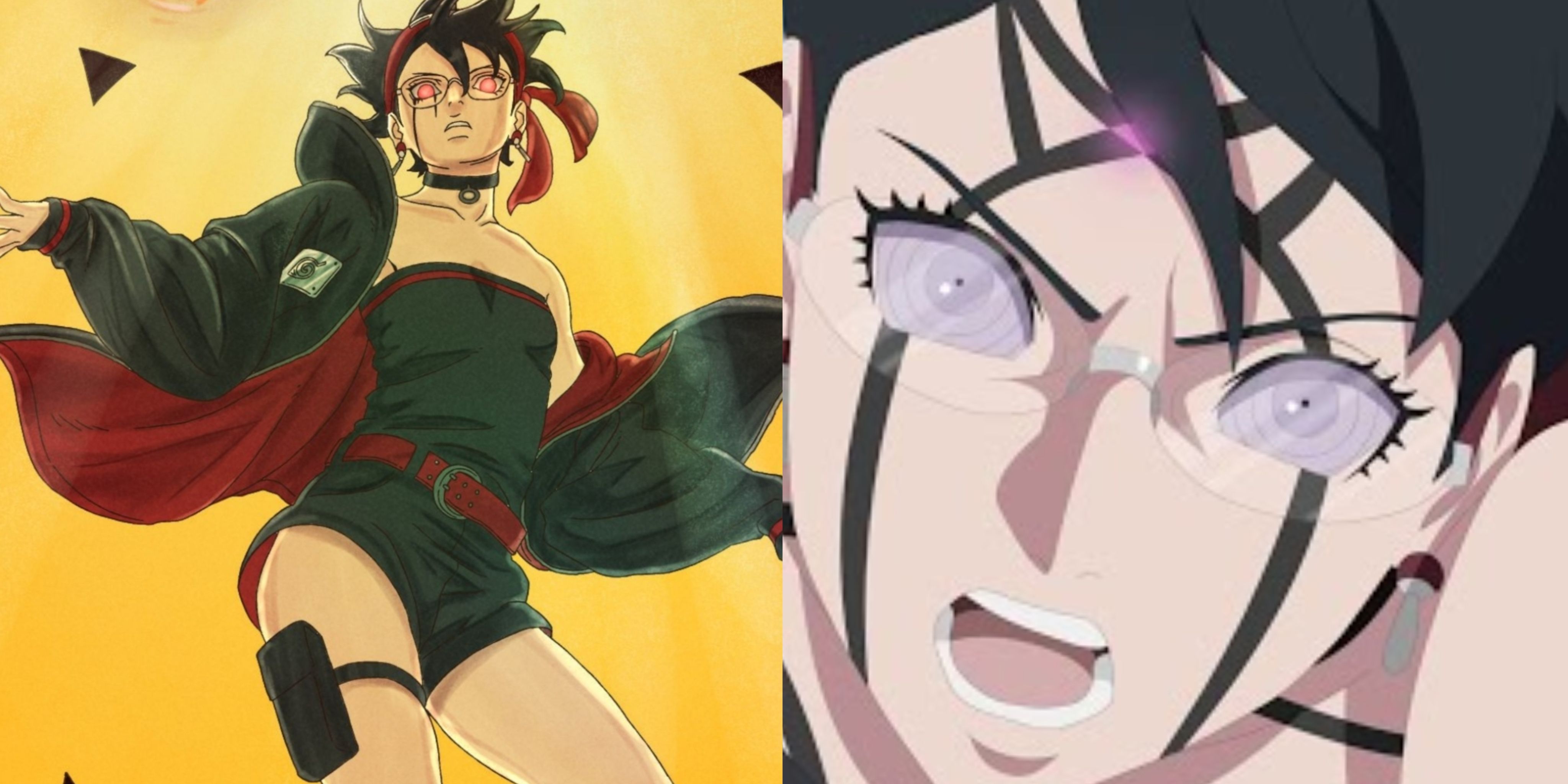 Sarada Mangekyo Sharingan Evolution Rinnegan