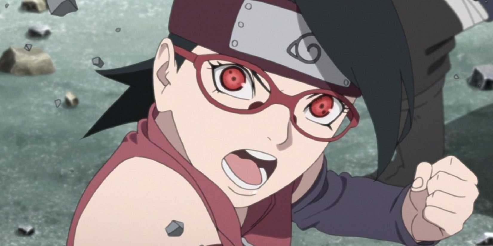 picture: sarada in boruto naruto next generations.