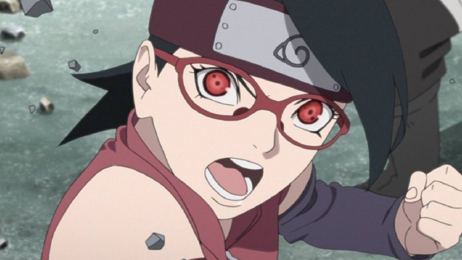 picture: sarada in boruto naruto next generations.