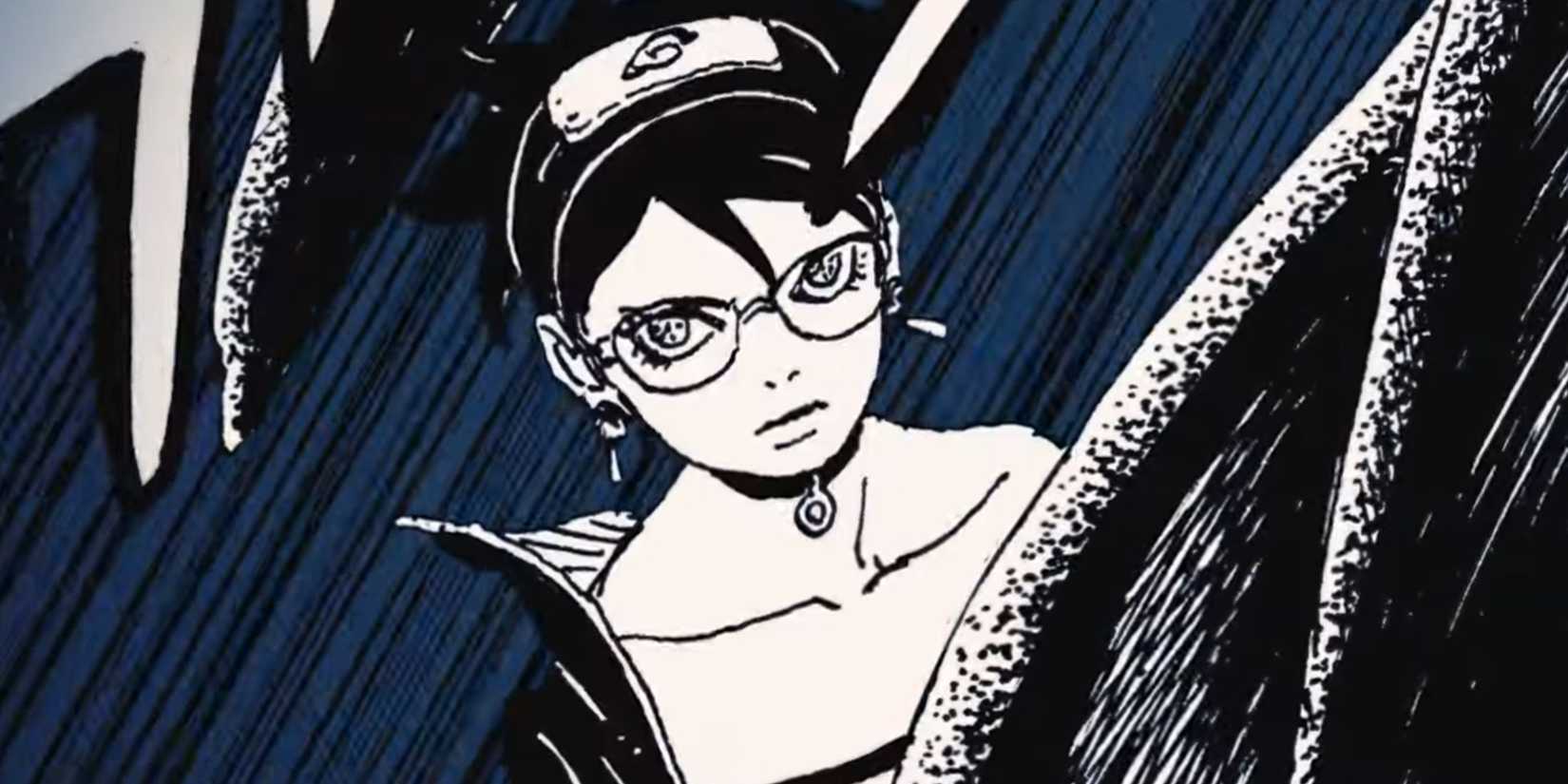 picture: sarada uchiha in boruto two blue vortex.