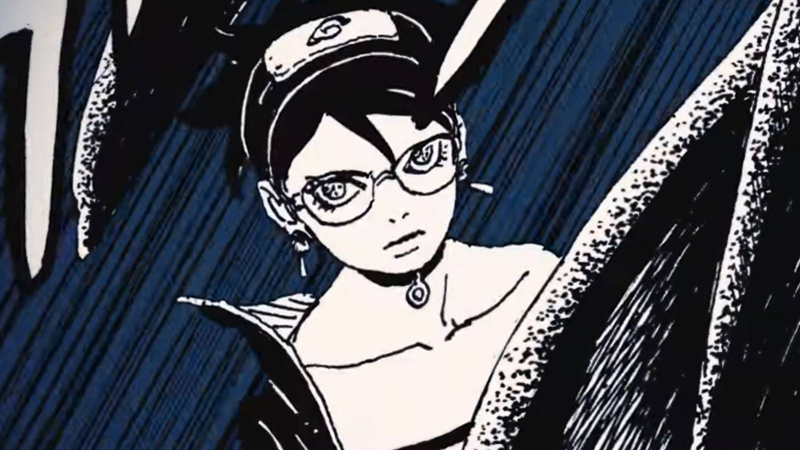 picture: sarada uchiha in boruto two blue vortex.