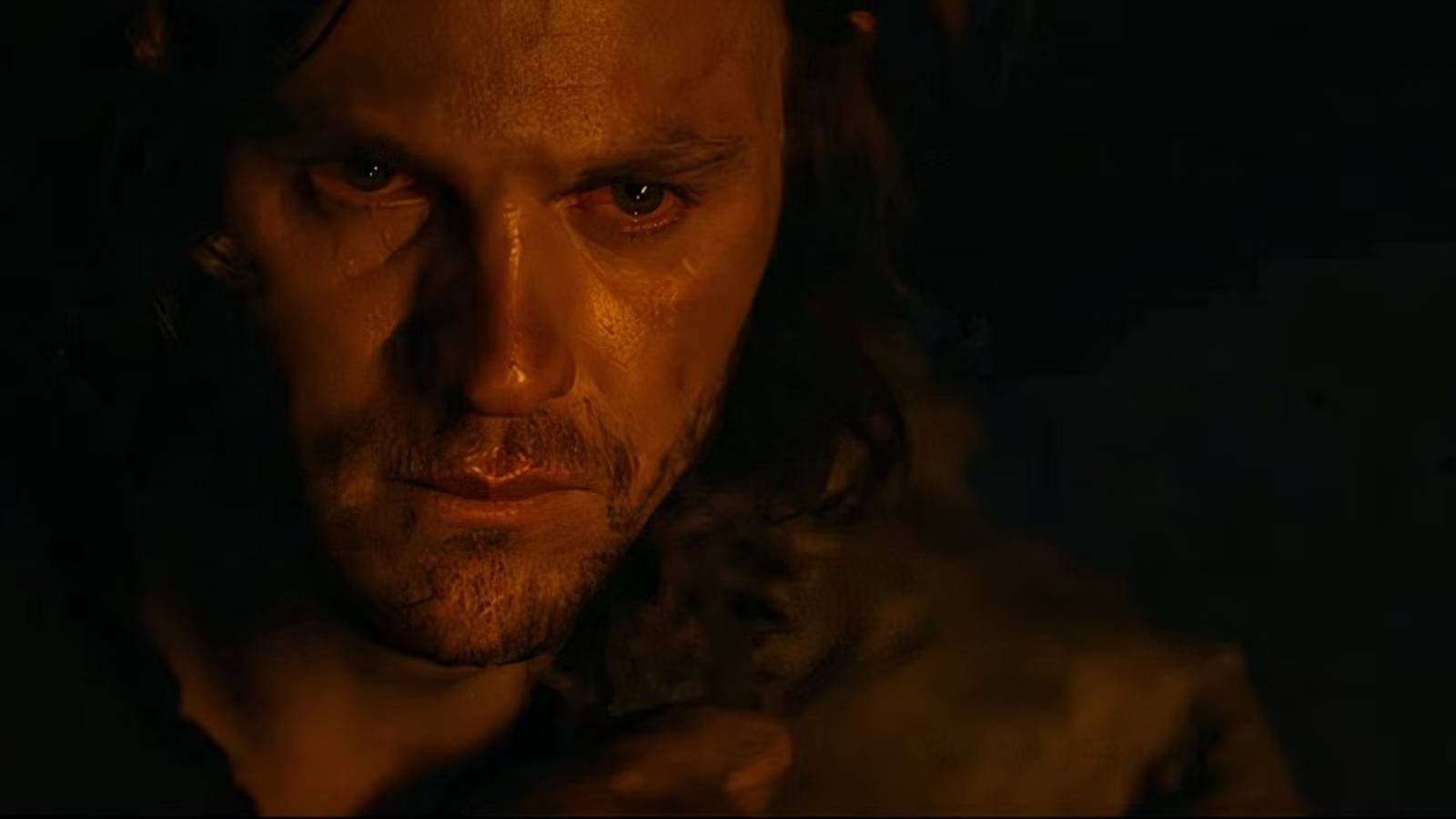 Sauron as Halbrand in lord of the rings the rings of power